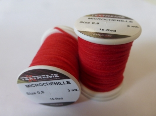 Microchenille 0,8 Red (Spool 15)